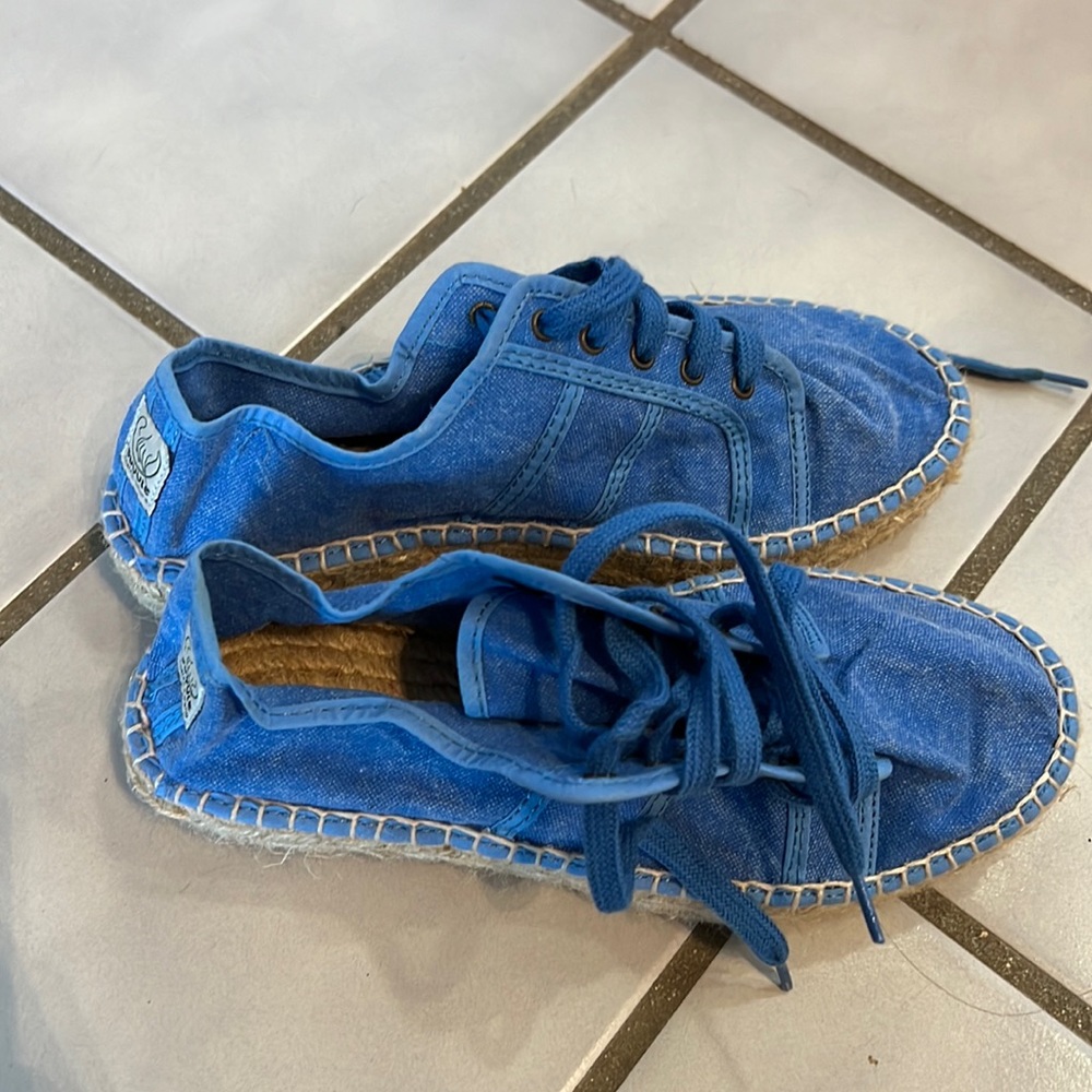 Espadrille platform sneakers